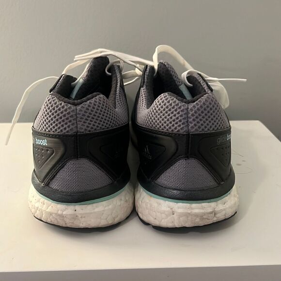 Gray & Blue Adidas Supernova Glide 6 Running Shoe - Picture 12 of 14